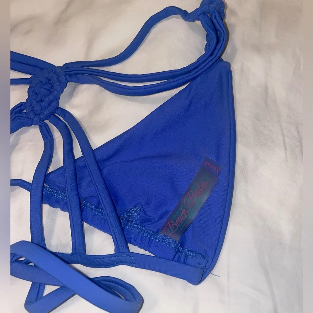 Beach Babe Swimswear Purple Set XS - Picture 5 of 6
